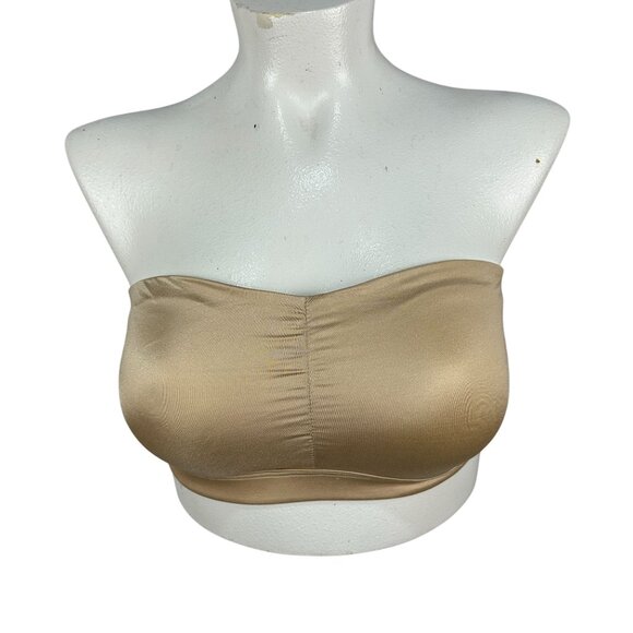 Sweet Nothings Nude Bandeau Bra Size 40 Nylon & Elastane - Picture 1 of 8